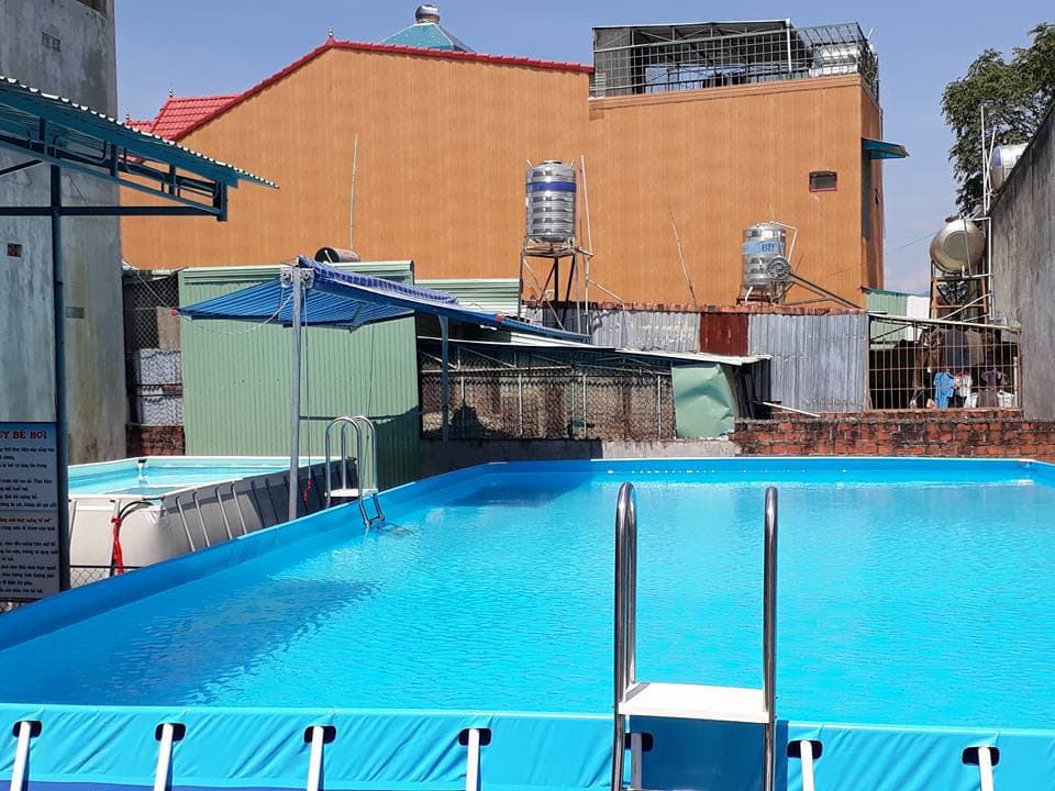 Toàn cảnh hồ bơi Hà Khoa Swim