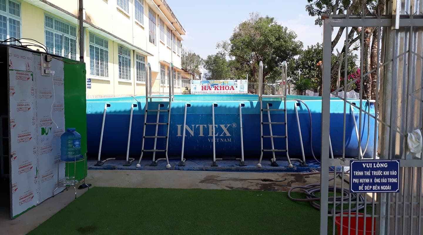 Hồ bơi INTEX chuyên dụng tại Hà Khoa Swim